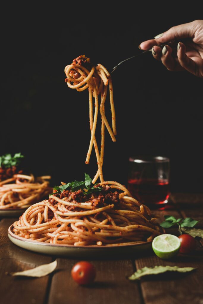 easy spicy noodle dinner