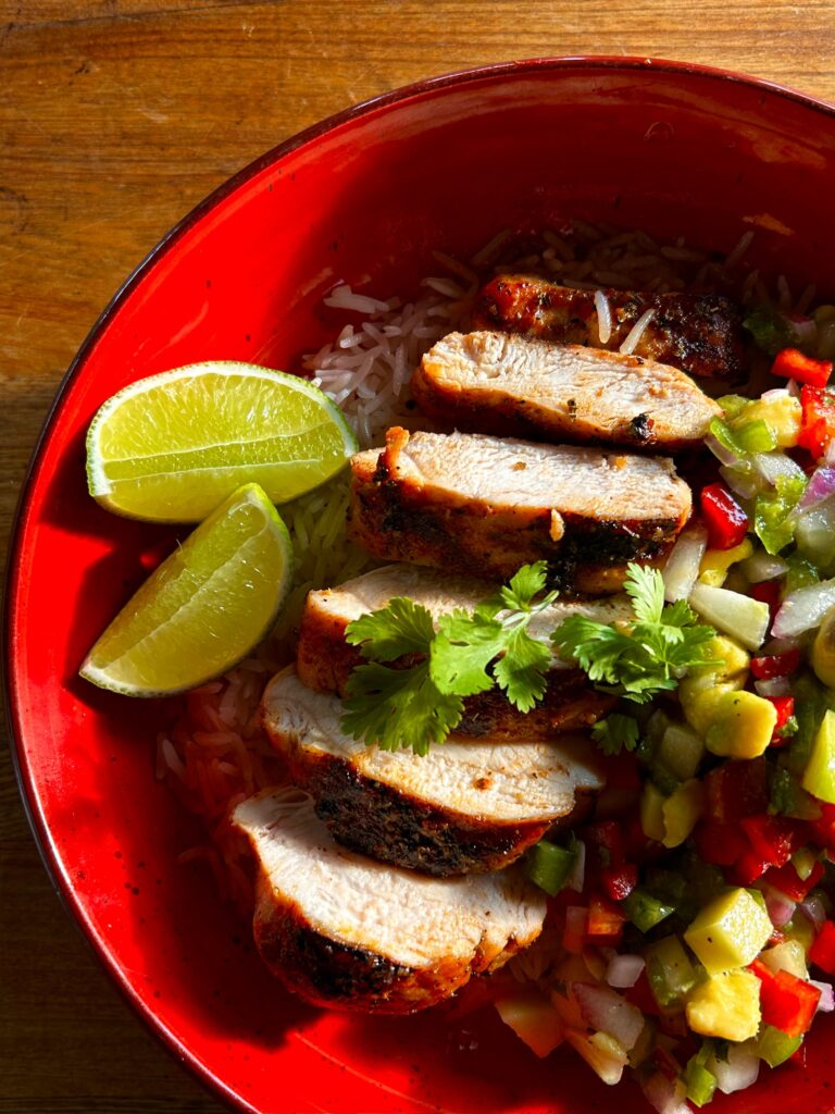 high protein chicken dinners