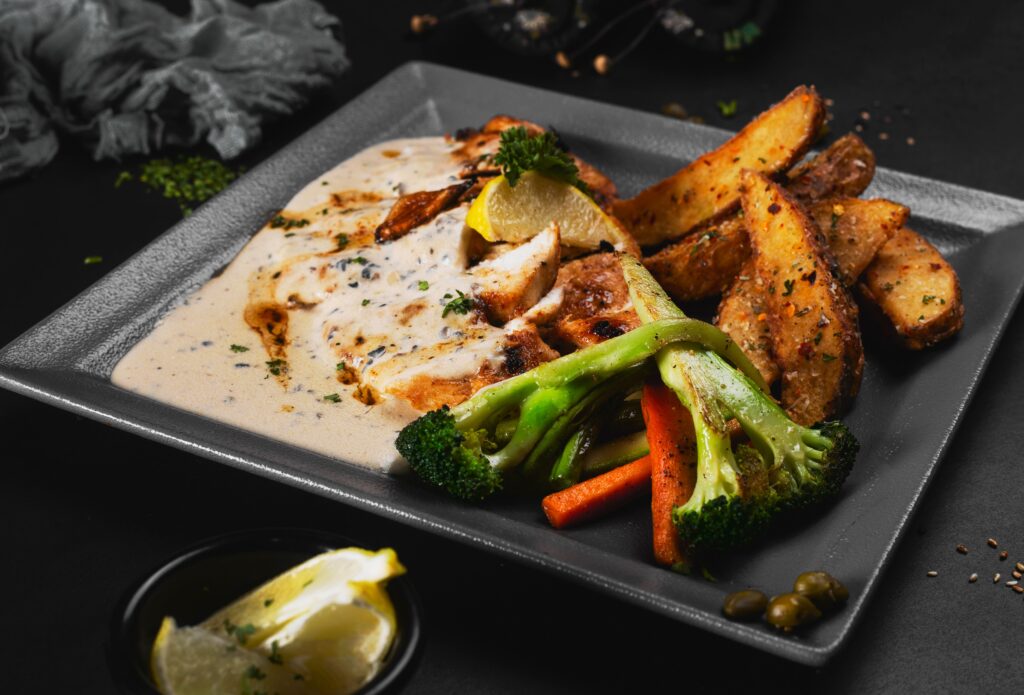 high protein chicken dinners