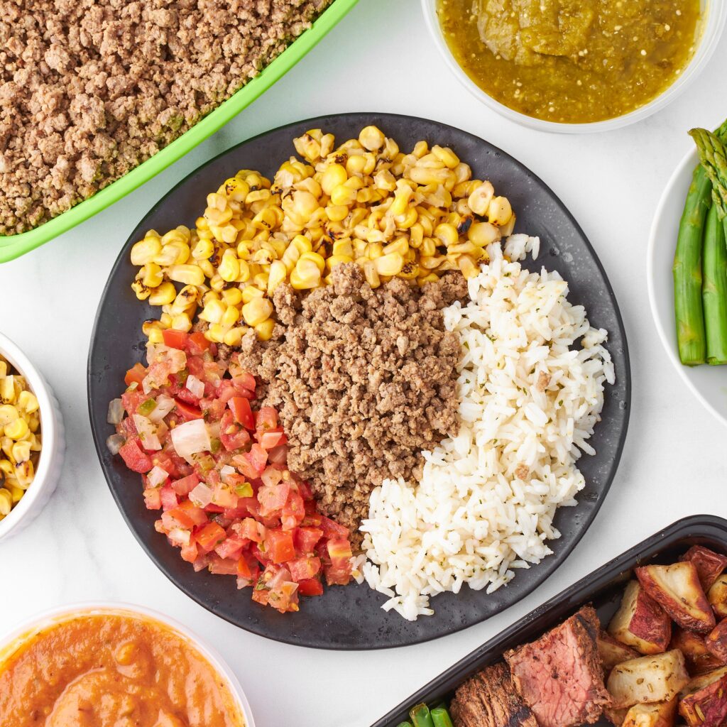 high protein meal prep dinners