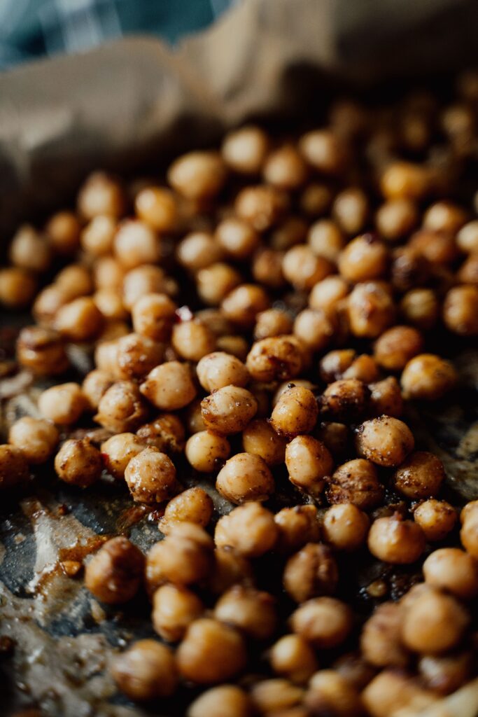 crispy air fryer canned chickpeas