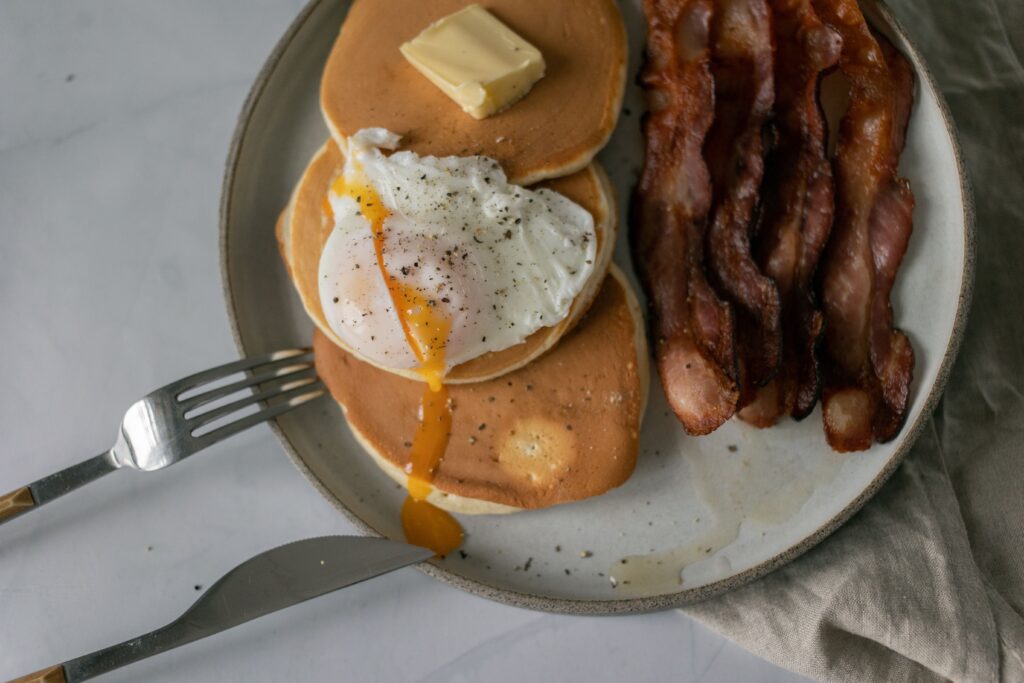 small batch pancakes for two without buttermilk