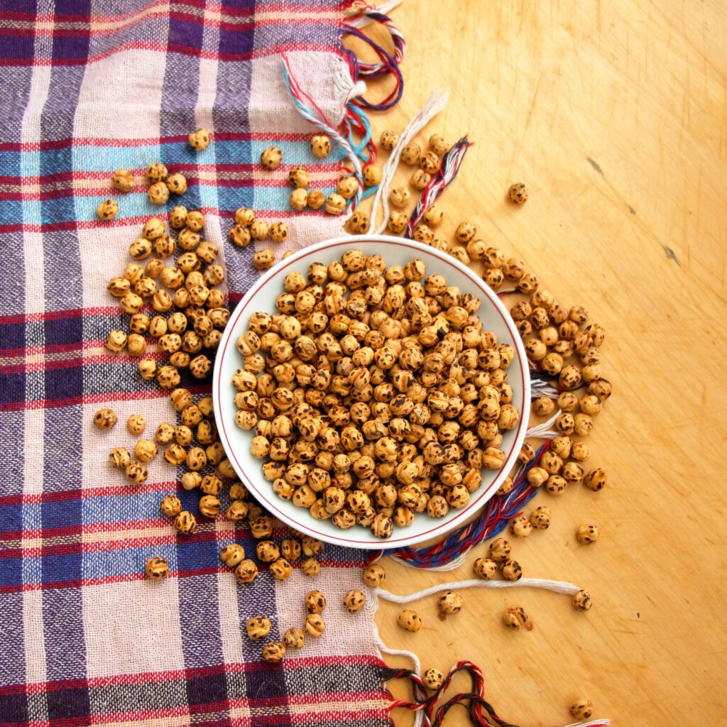 crispy air fryer canned chickpeas